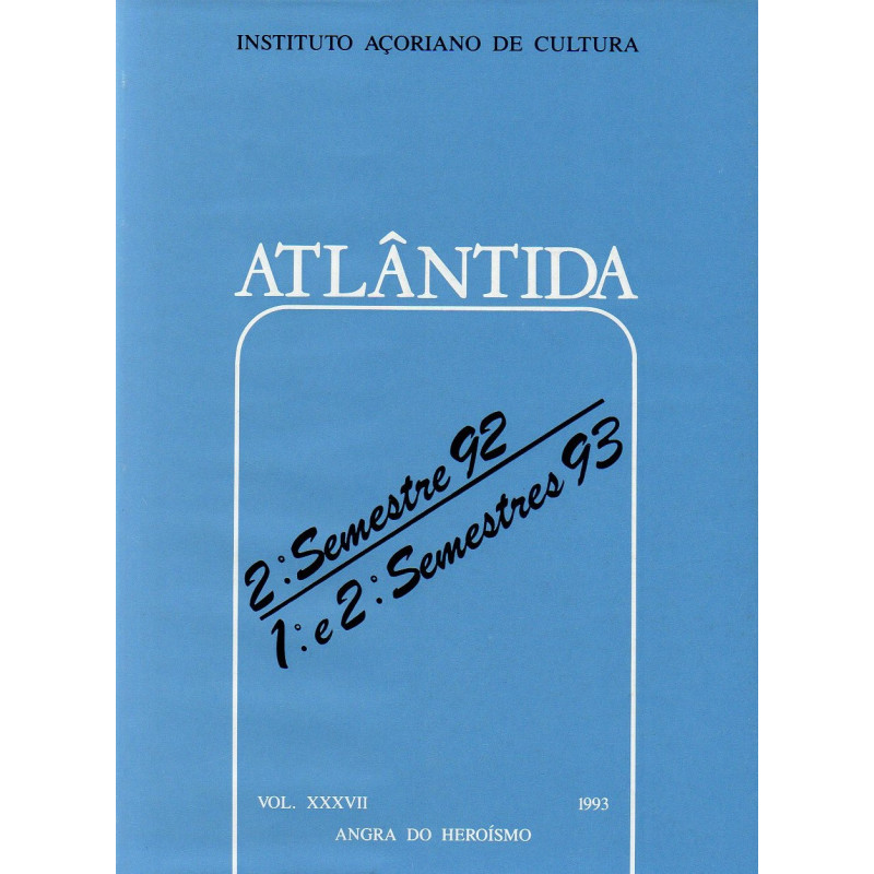 Atlântida 1992 2º Semestre e 1993 1º e 2º Semestres