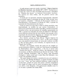 Alguns Aspectos da História Açoriana nos Séculos XV-XVI